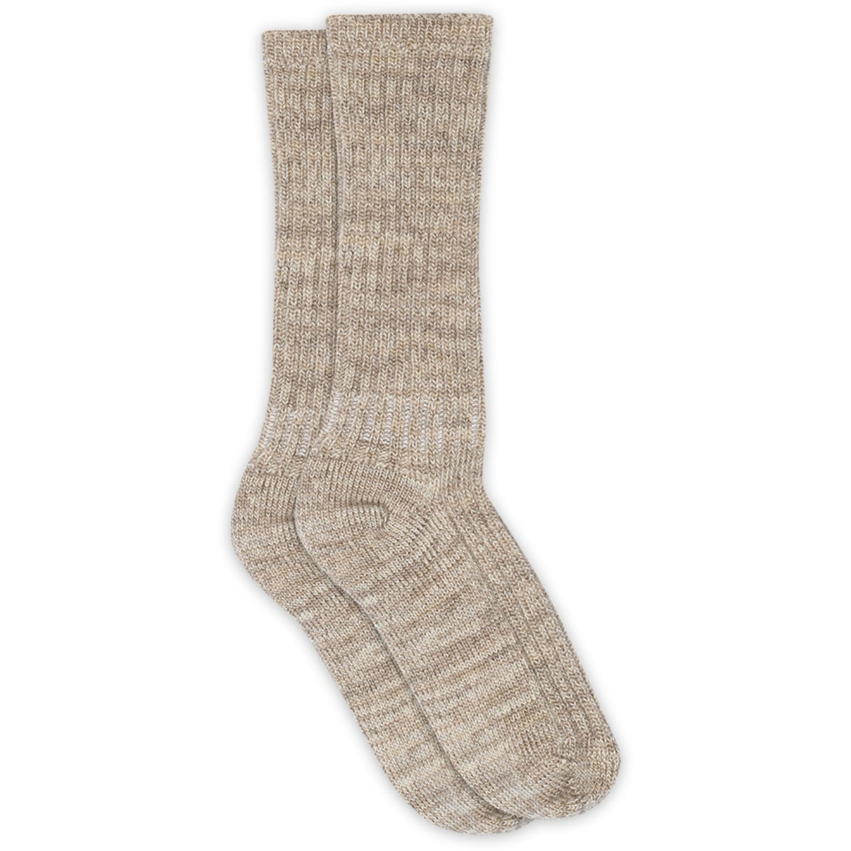 Mp Danmark Light Brown Melange Quinn Strømper