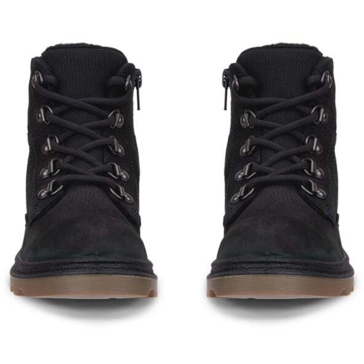 Ecco Black Grainer K Lace Up Støvle