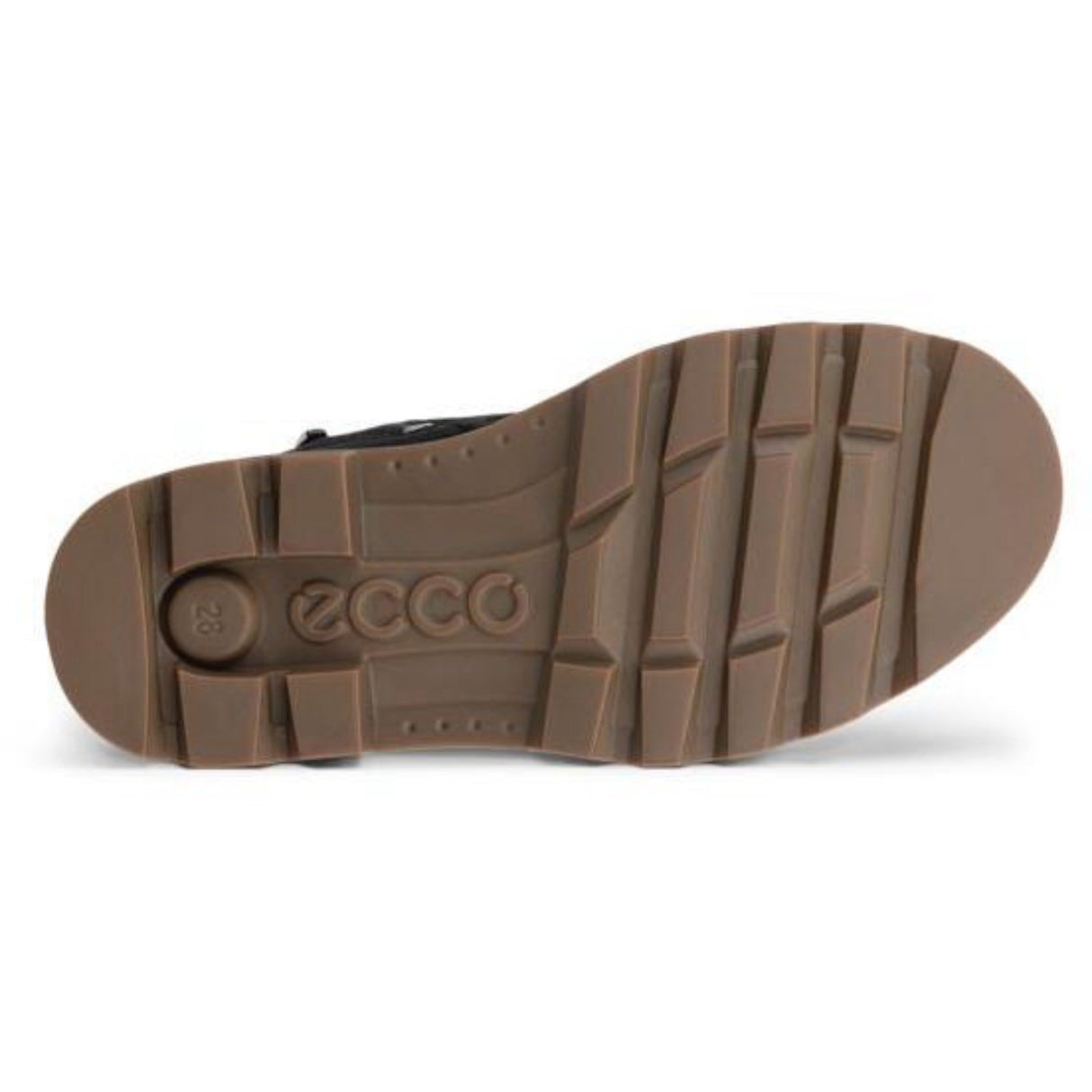 Ecco Black Grainer K Lace Up Støvle