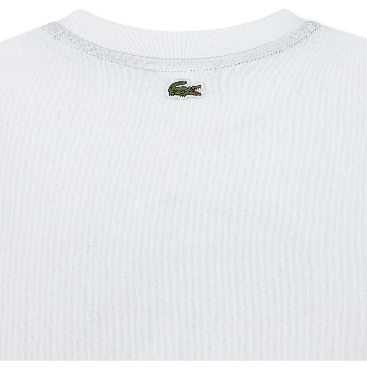 LACOSTE Blanc Puff Tee