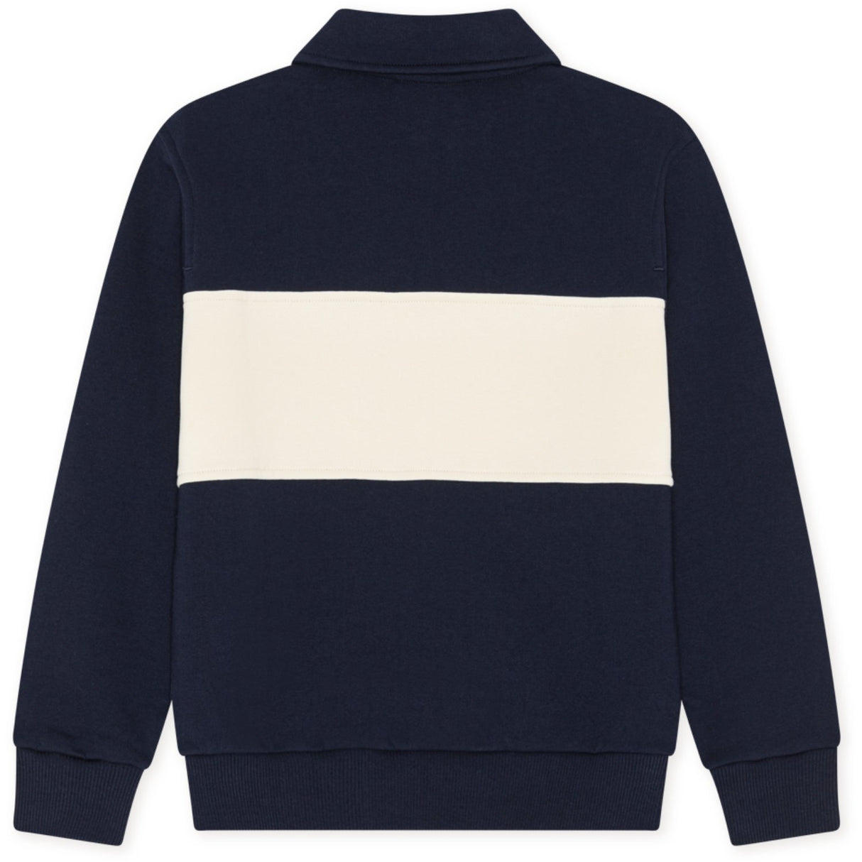 Les Deux Kids Dark Navy Lynlås Rugby Sweatshirt Kids