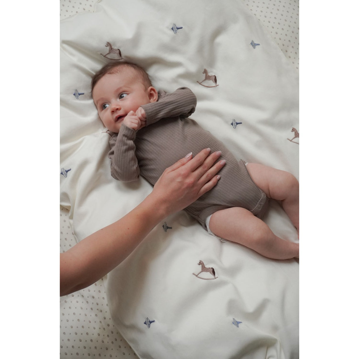 Cam Cam Copenhagen Vintage Toys Embroidered Baby Sengetøj Sæt