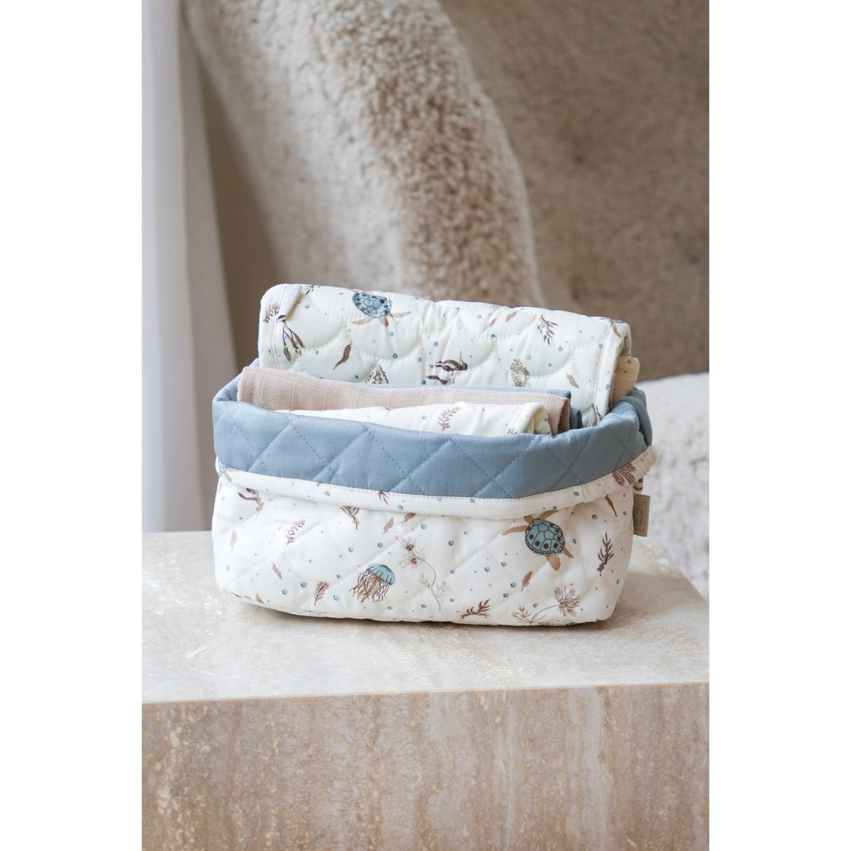 Cam Cam Copenhagen Sea Garden Baby Care Gave Sæt