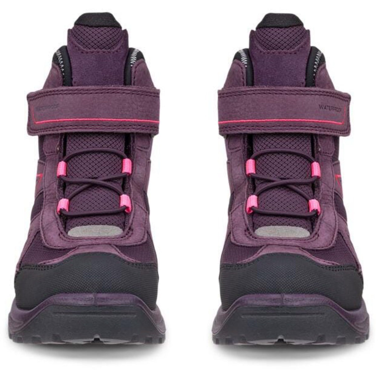 Ecco Black/Mauve/Mauve Snow Mountain K 1S Lace