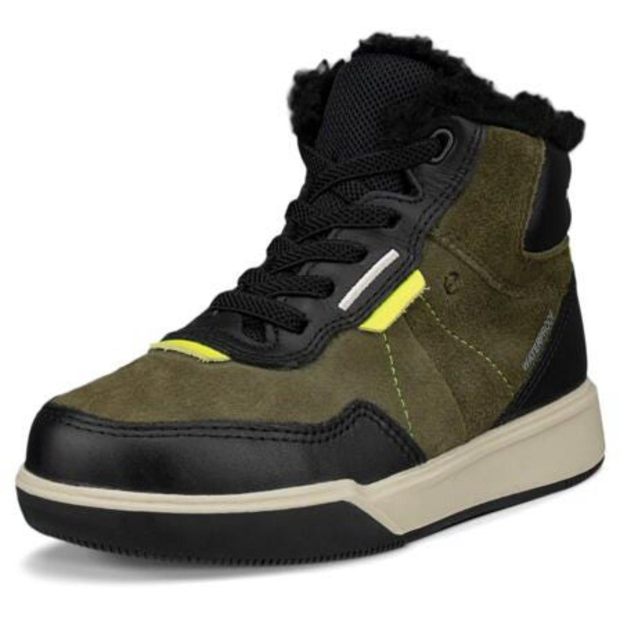 Ecco Black/Tarmac/Black Street Court K Sporty