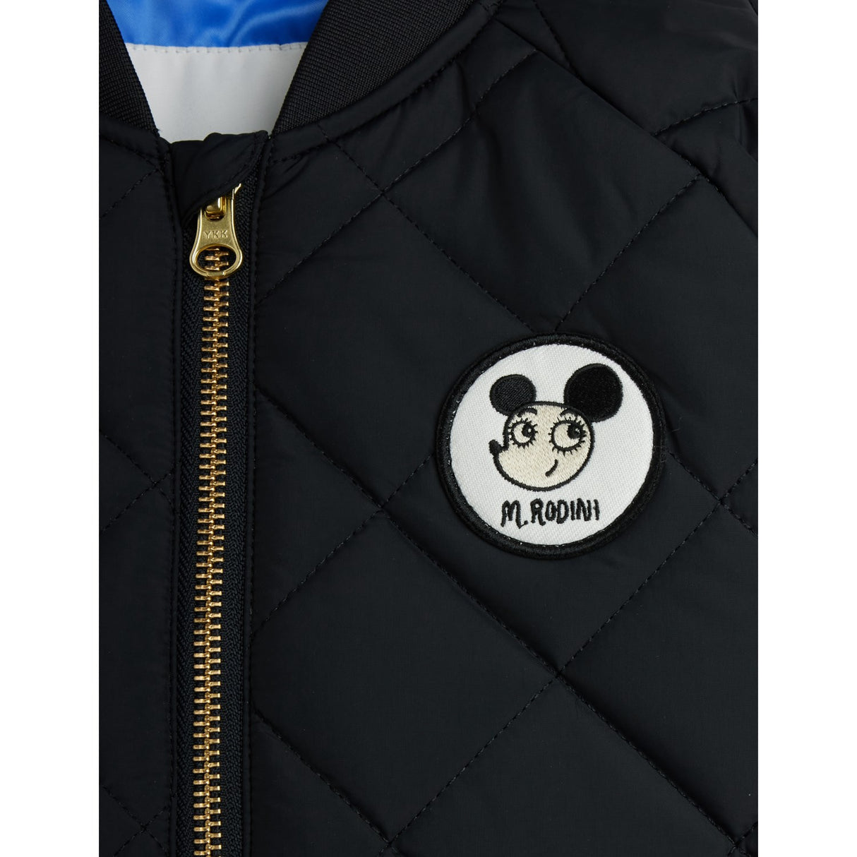 Mini Rodini Black Ritzratz Patch Quiltet Puffer