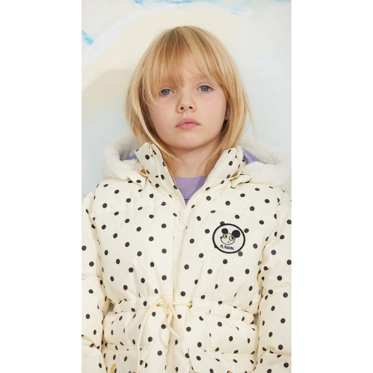 Mini Rodini Off-White Ritzratz Patch Heavy Puffer