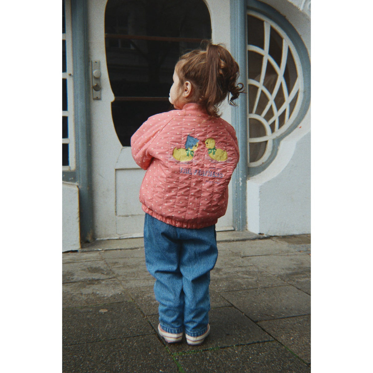 Konges Sløjd Coeur Feathers Juno Duckling Printed Bomber Jakke
