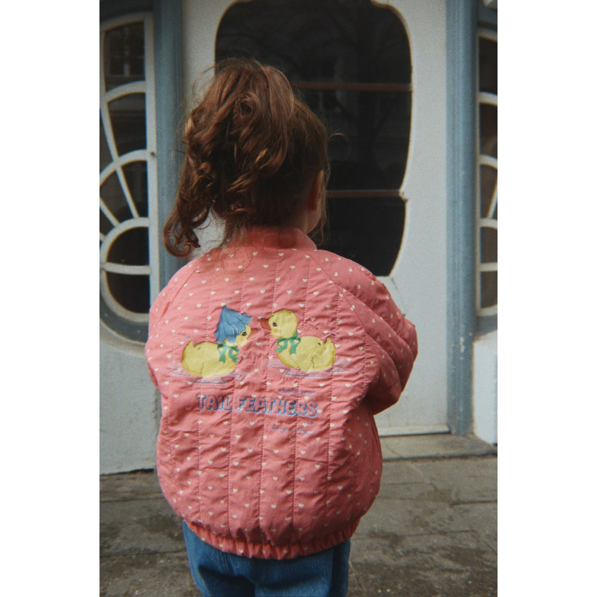 Konges Sløjd Coeur Feathers Juno Duckling Printed Bomber Jakke
