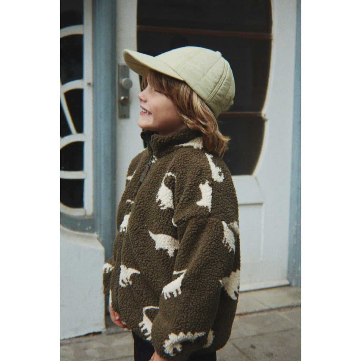 Konges Sløjd Dino Silhouette Jody Bamse Jakke Grs