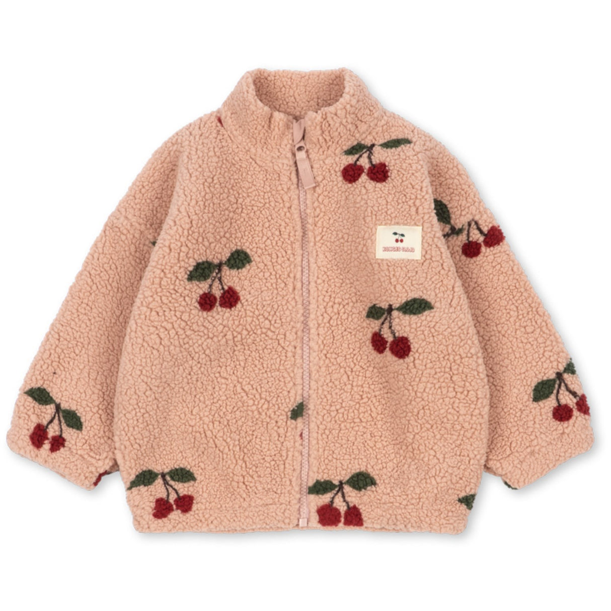 Konges Sløjd Ma Grande Cerise Blush Jody Bamse Jakke Grs