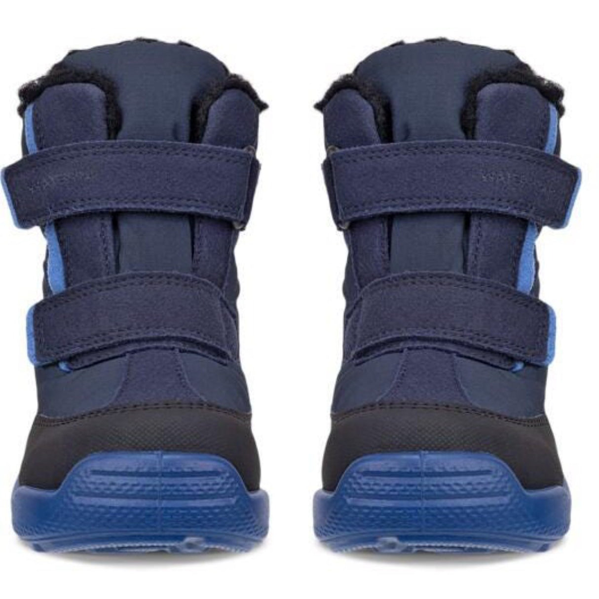 Ecco Black/Night Sky/Federal Blue Urban Mini 2Xvelcro Støvle