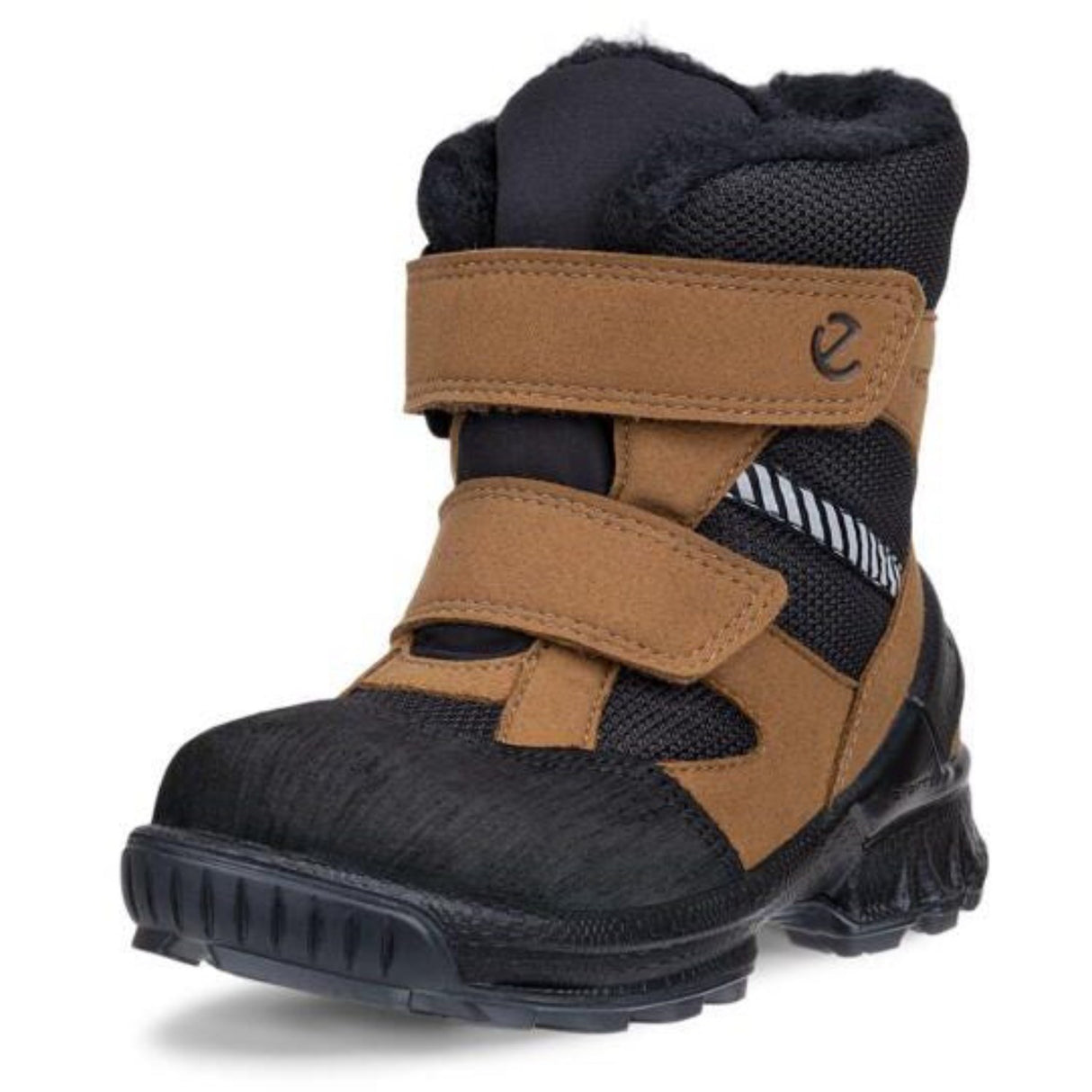 Ecco Black/Camel/Black Biom Hike I Højt Støvle 2X