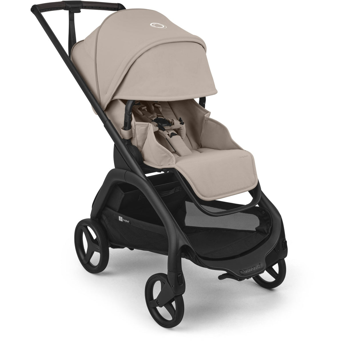 Bugaboo Dragonfly Plus Sæde Complete Black/Desert Taupe-Desert Taupe