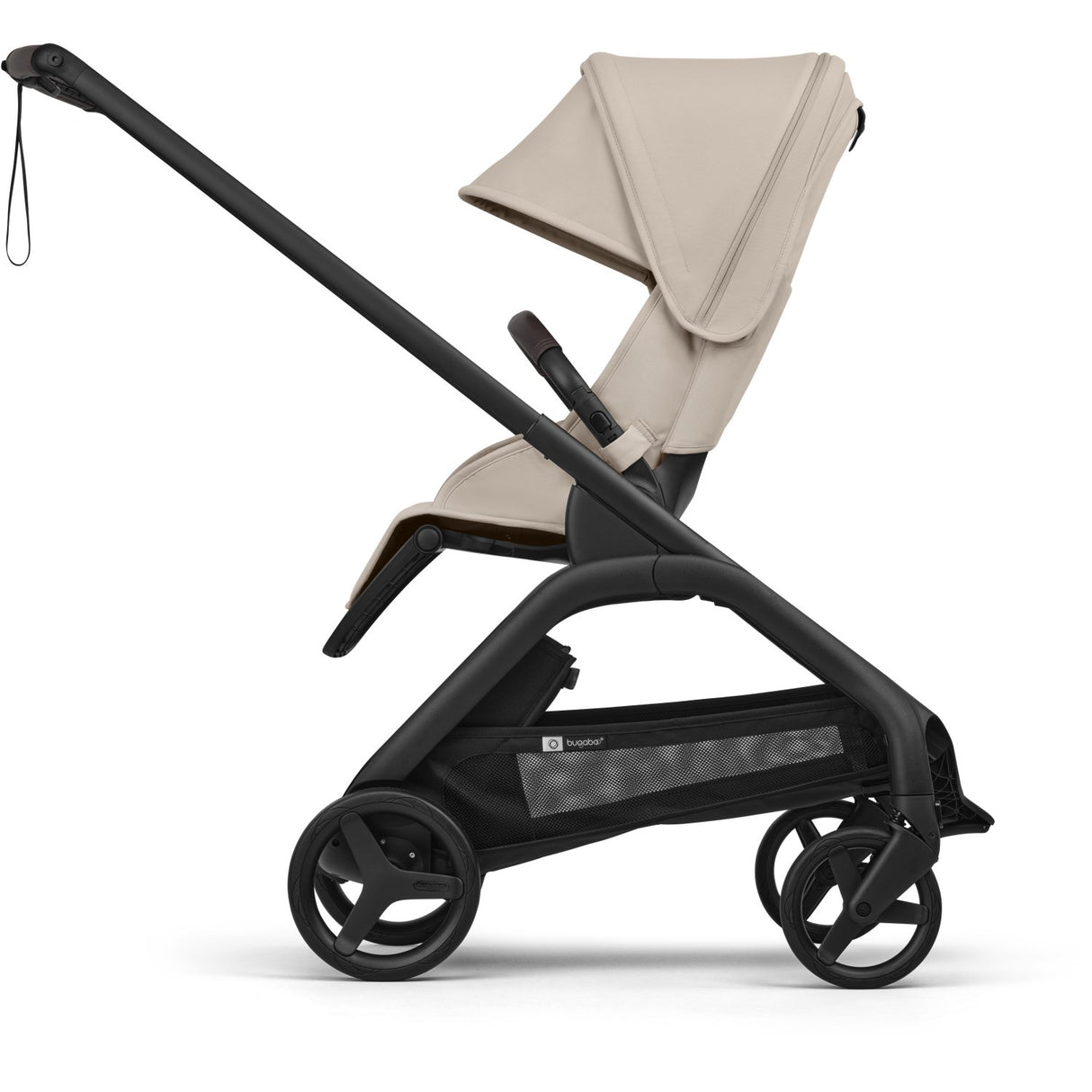 Bugaboo Dragonfly Plus Sæde Complete Black/Desert Taupe-Desert Taupe