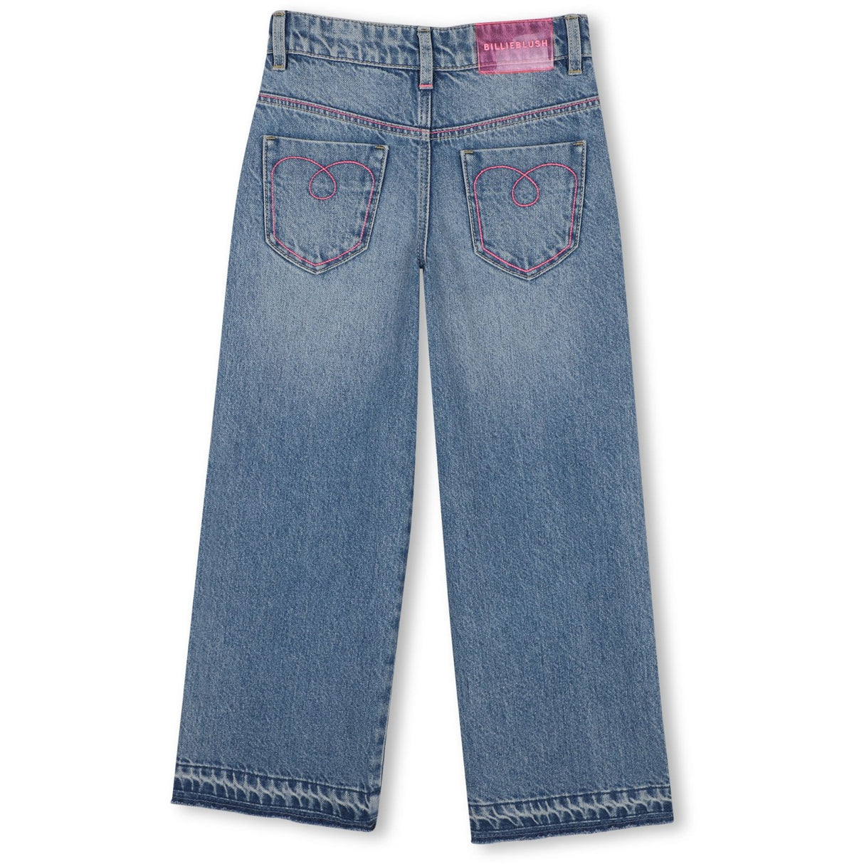 Billieblush Double Stone+Bleach Denim Trousers
