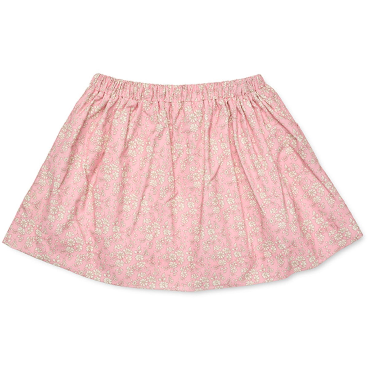 Lalaby Pink Flower Cord Dagmar Nederdel