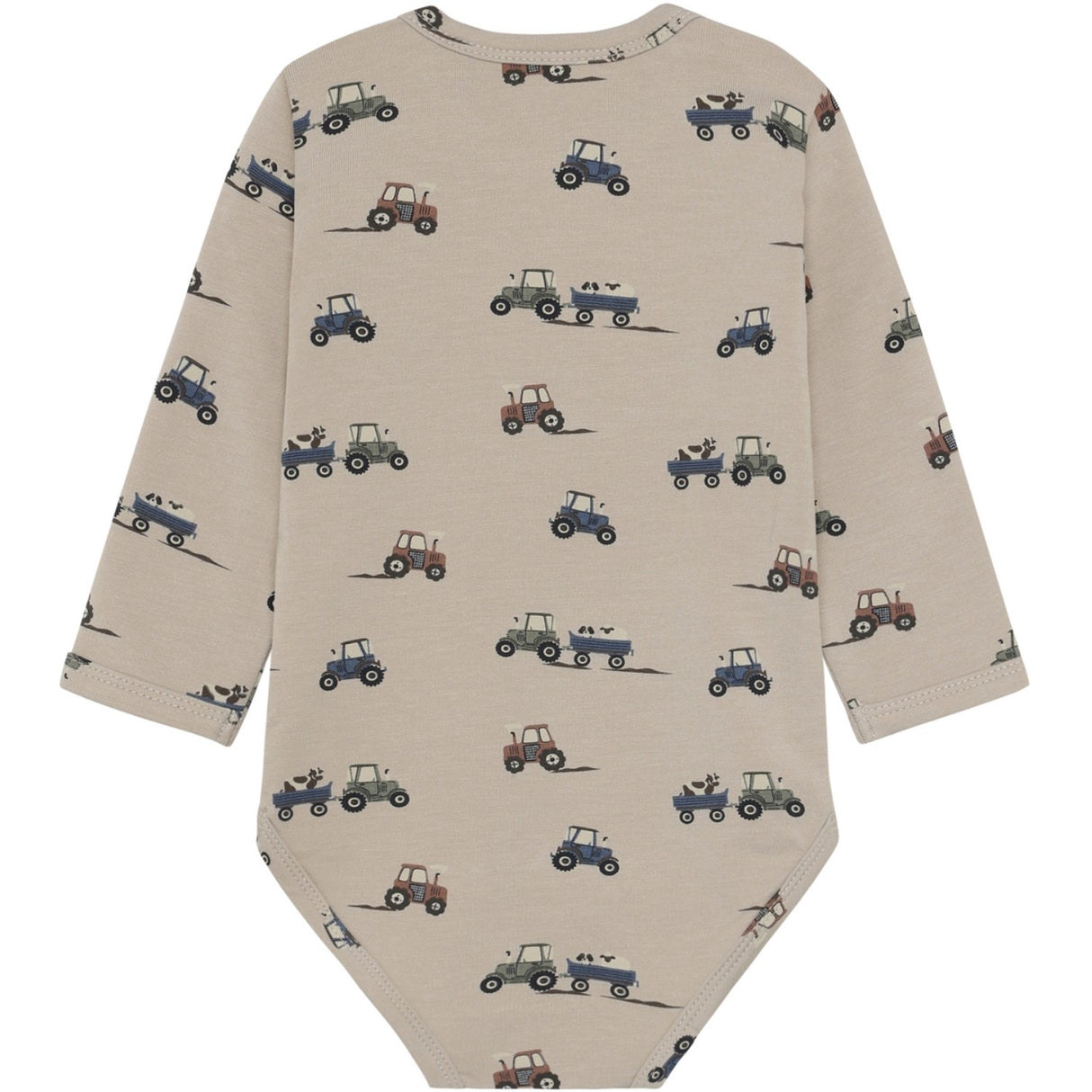 Minymo Feather Gray Body Ls Aop Sweat