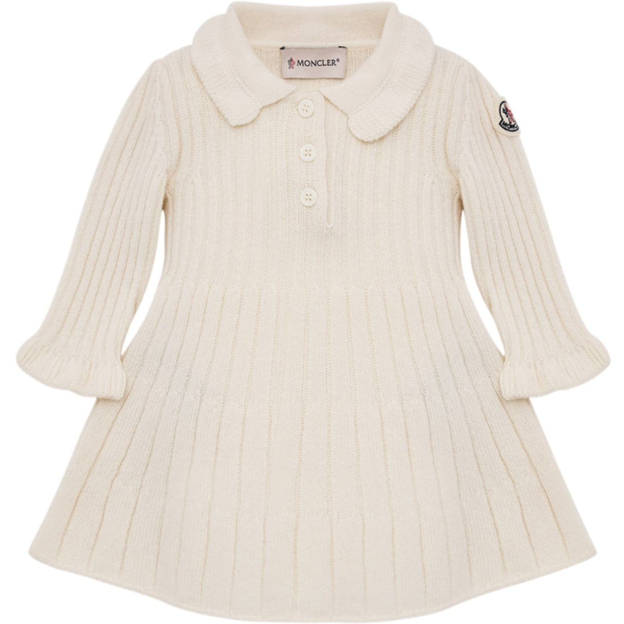 Moncler White Kjole