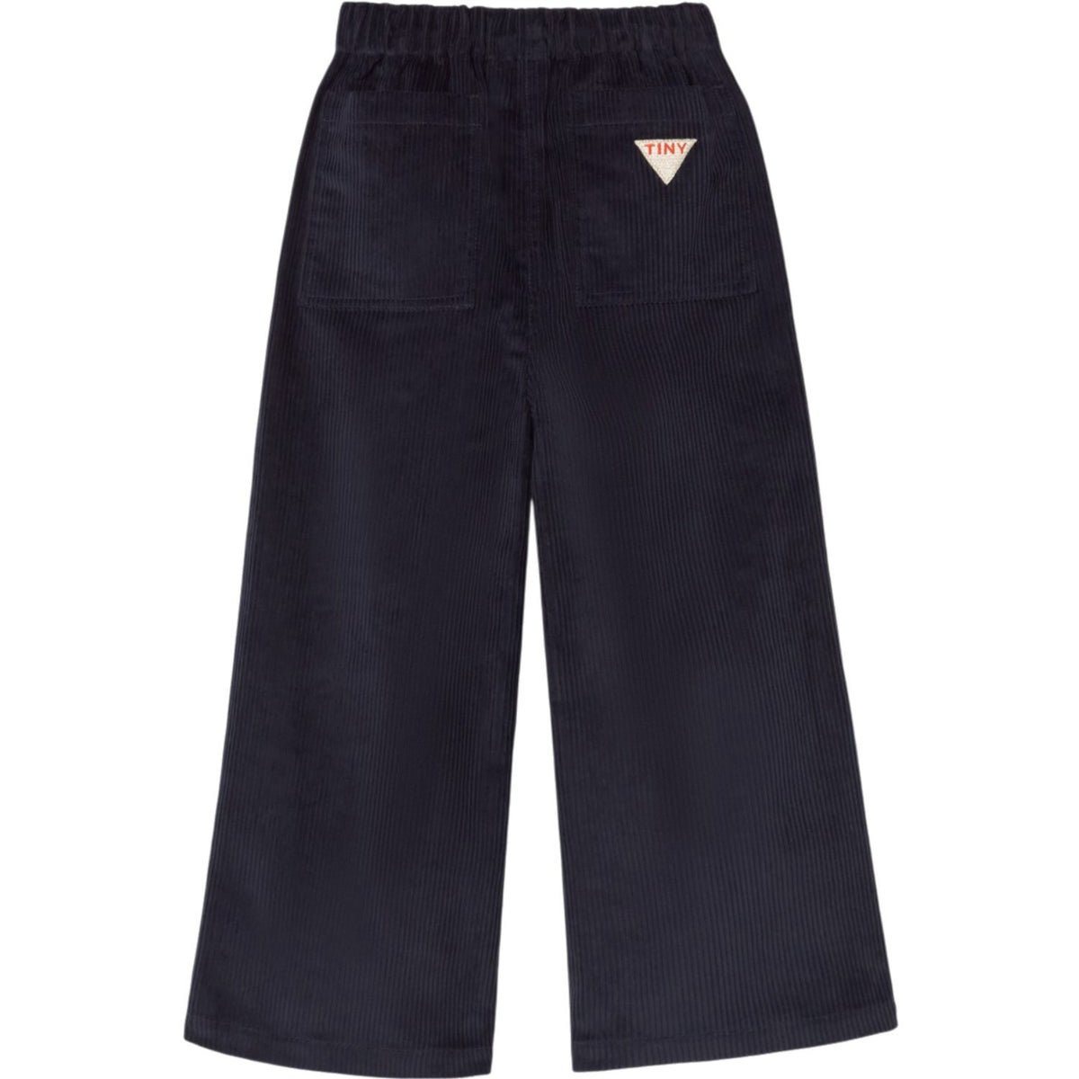 TinyCottons Light Navy Solid Corduroy Bukser