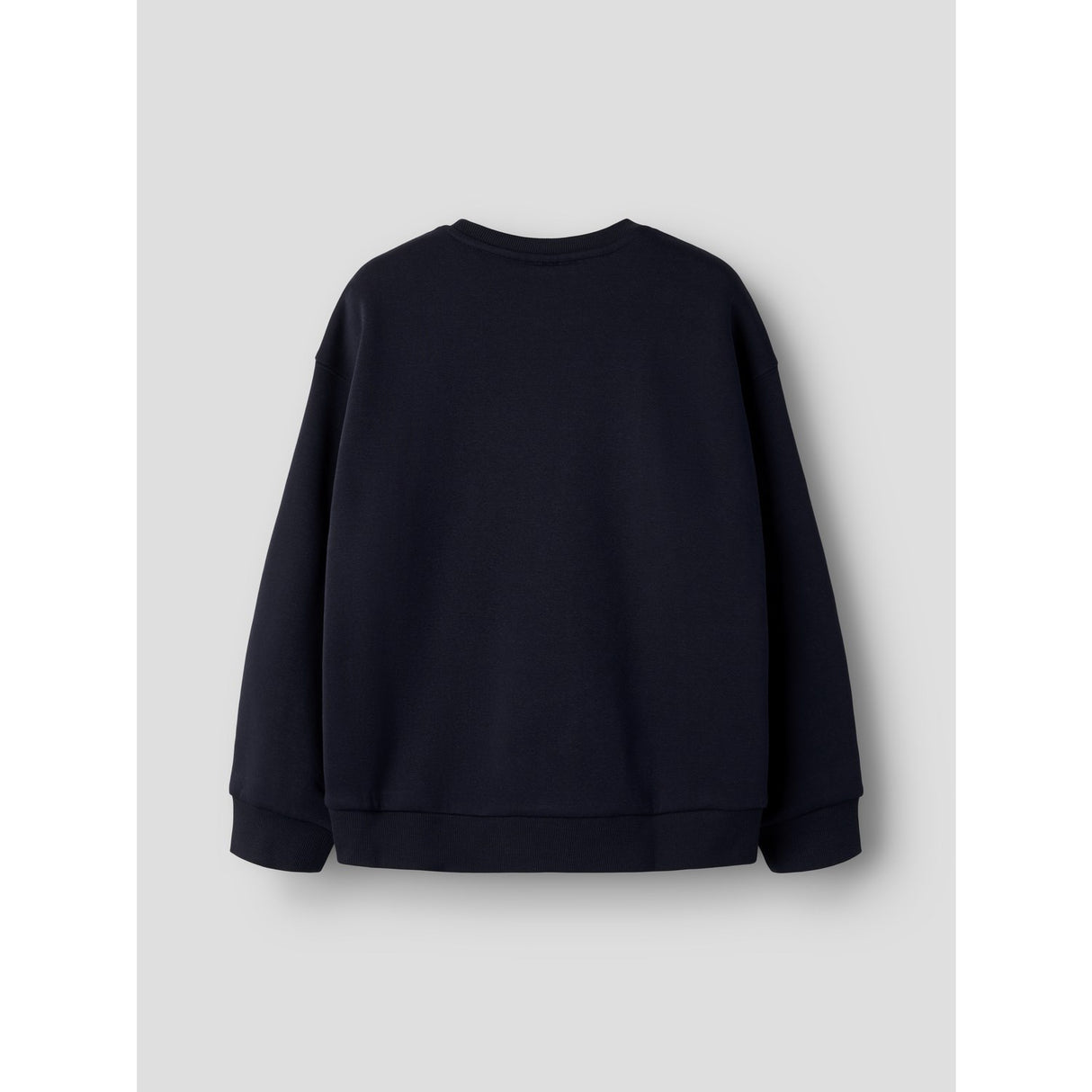 Name It Dark Sapphire Bright White Print Nkmrio Ls Rlx Sweat Bru Noos