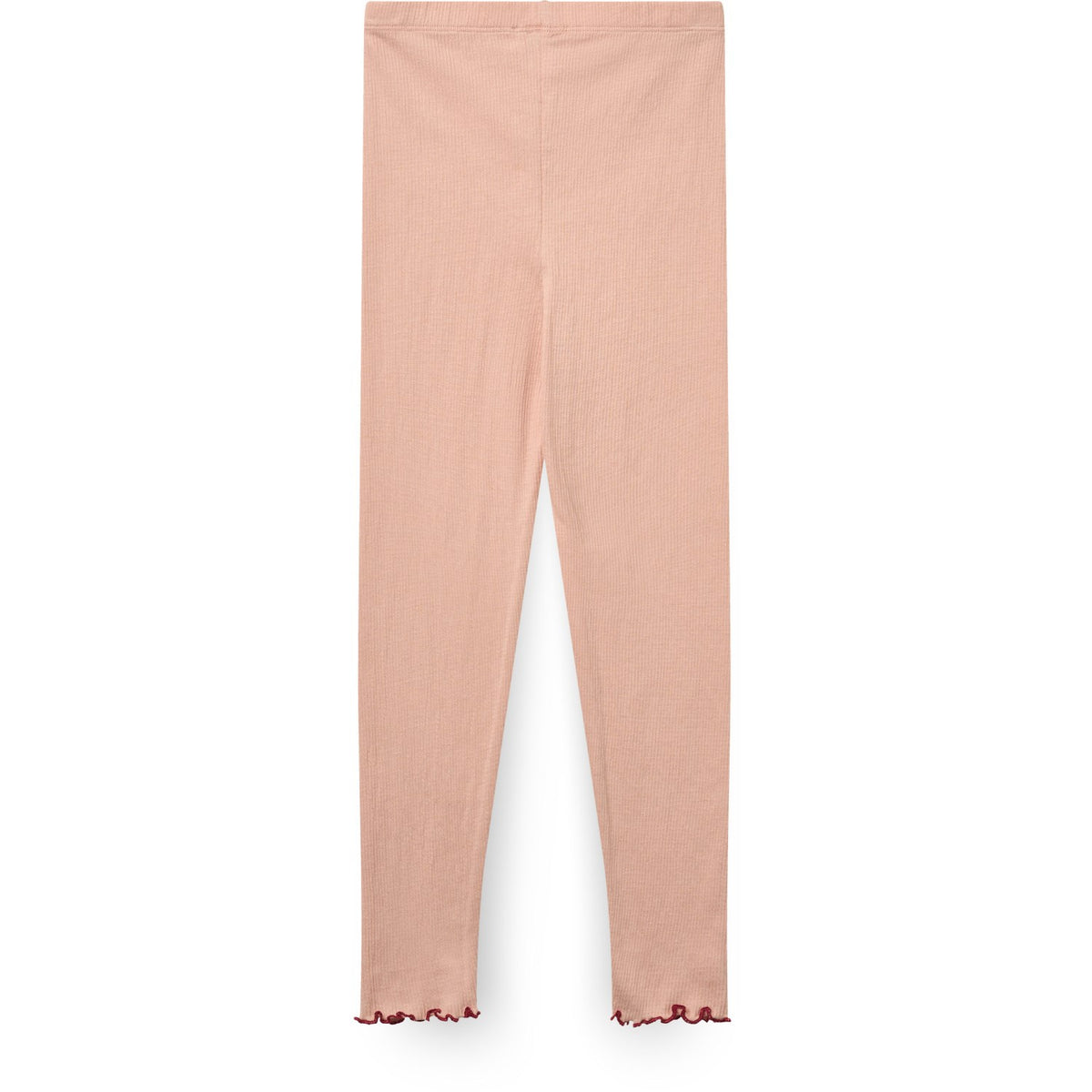 COPENHAGEN COLORS Mellow Rose Comb Crepe Leggings