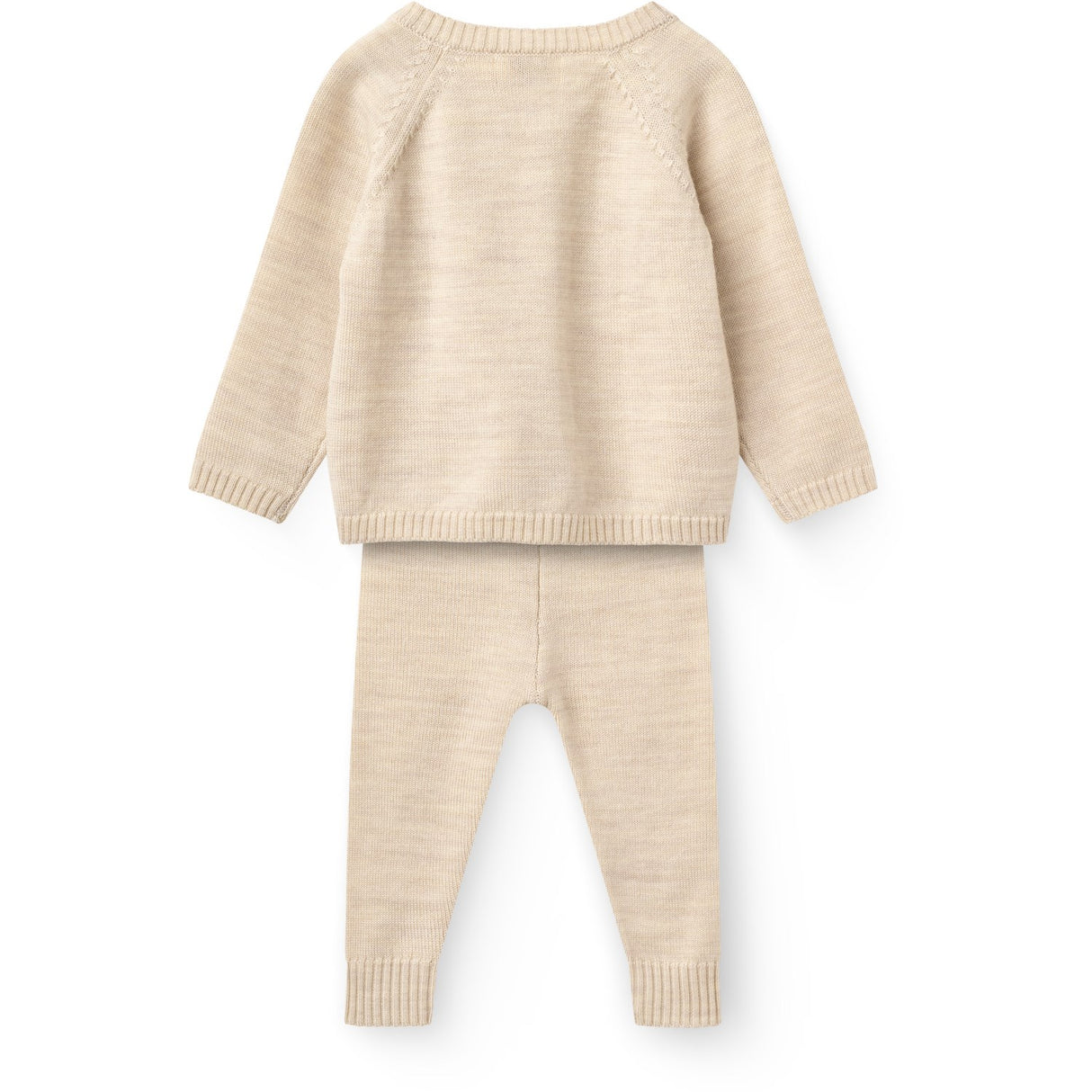 COPENHAGEN COLORS Pale Cream Melange Classic Merino Baby Sæt