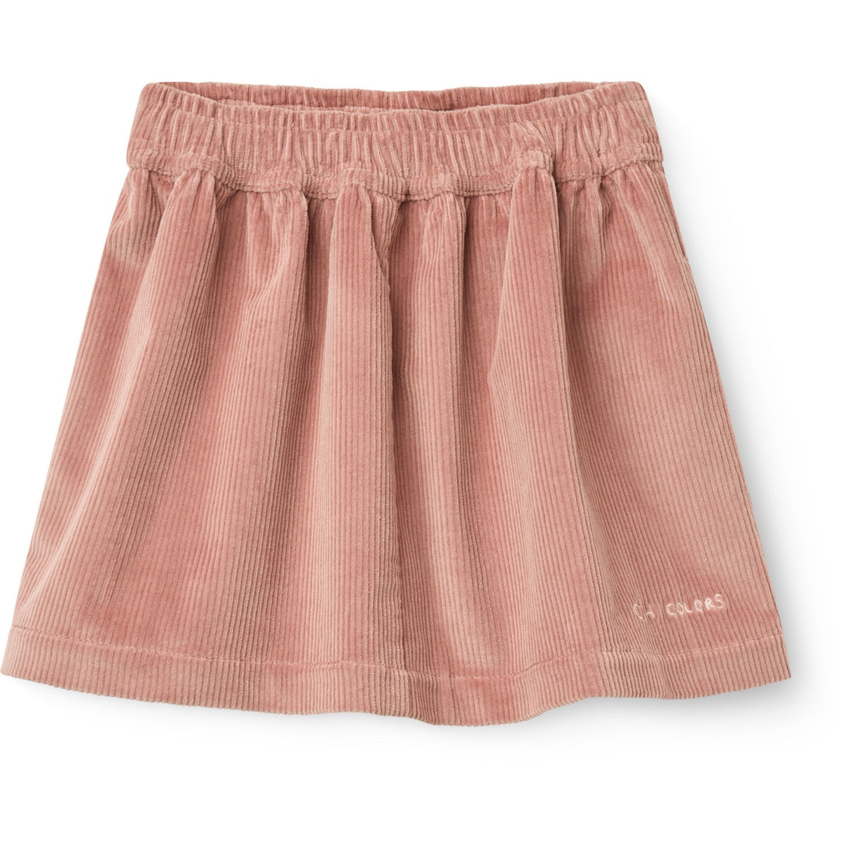 COPENHAGEN COLORS Winter Rose Corduroy Nederdel