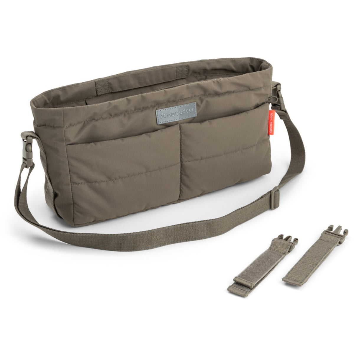 DonebyDeer Taupe Stroller Organiser