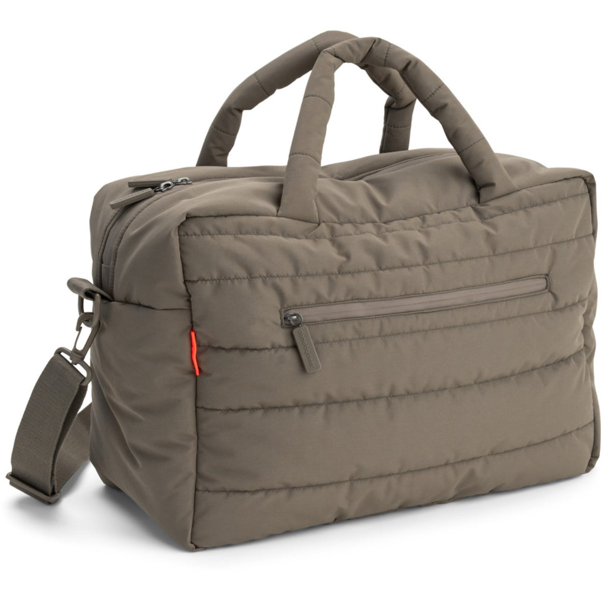 DonebyDeer Taupe Quiltet Changing Taske