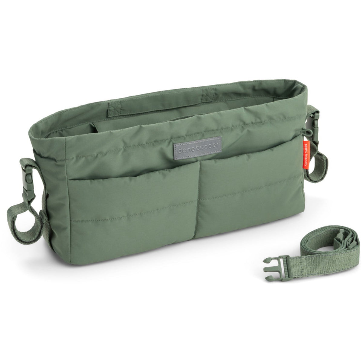DonebyDeer Green Stroller Organiser