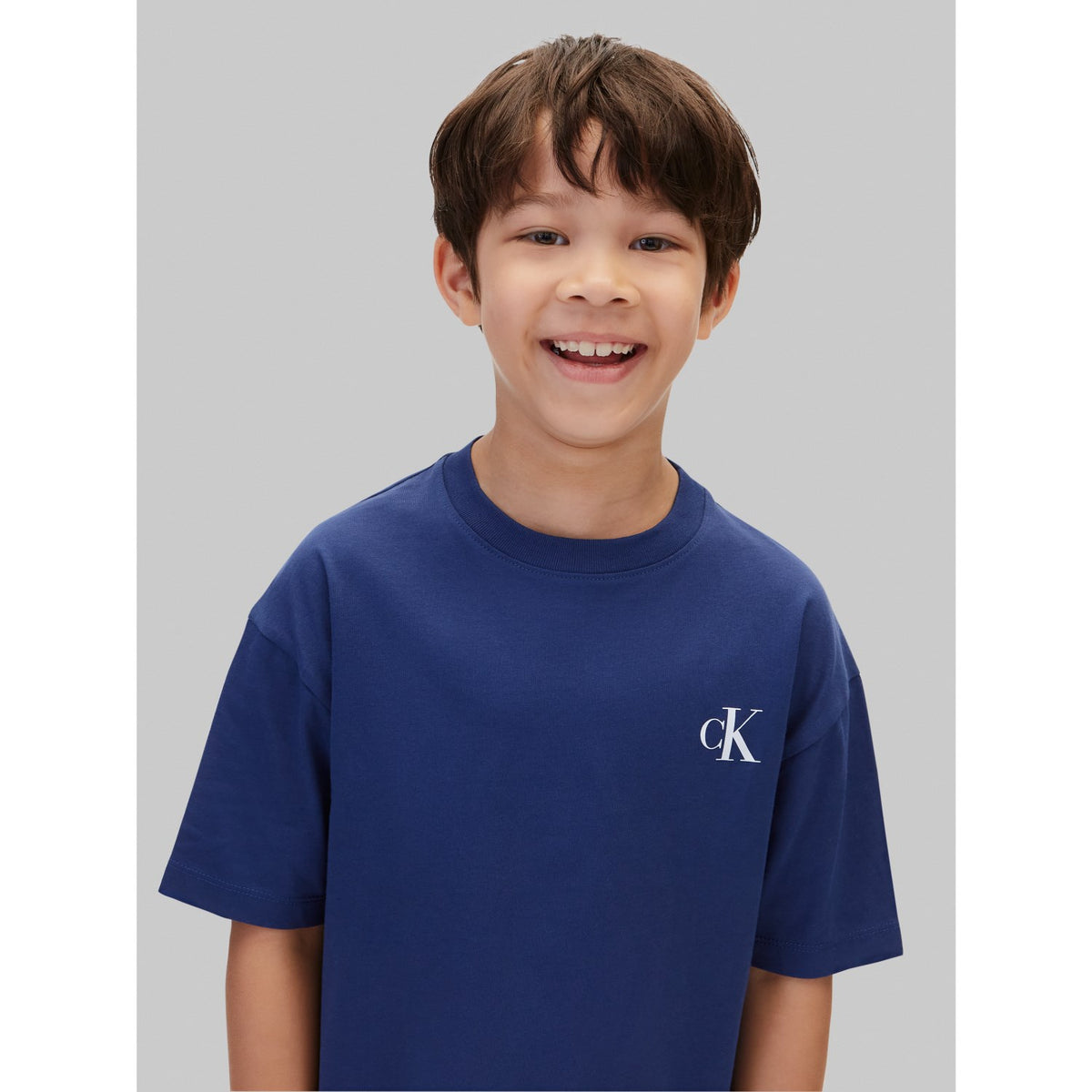 Calvin Klein Gryhtr / Estateblue-Blue 2-Pak Monogram T-Shirt Ss