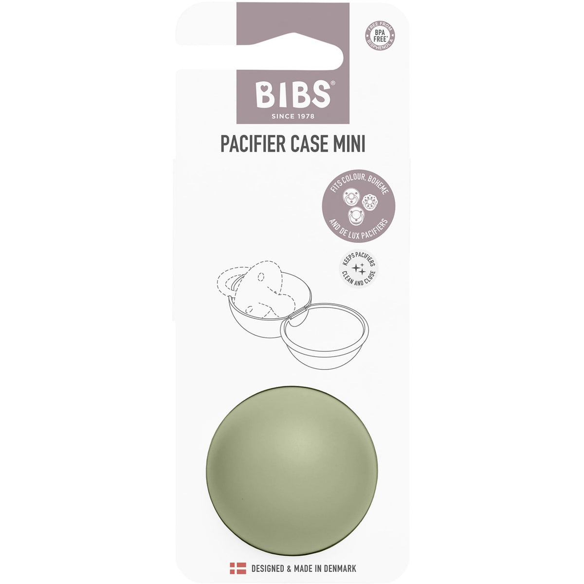 Bibs Sage Sut Case Mini