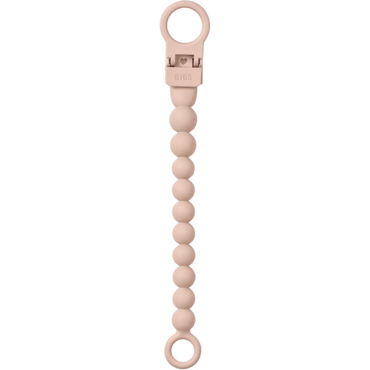 Bibs Blush Sut Clip Beaded