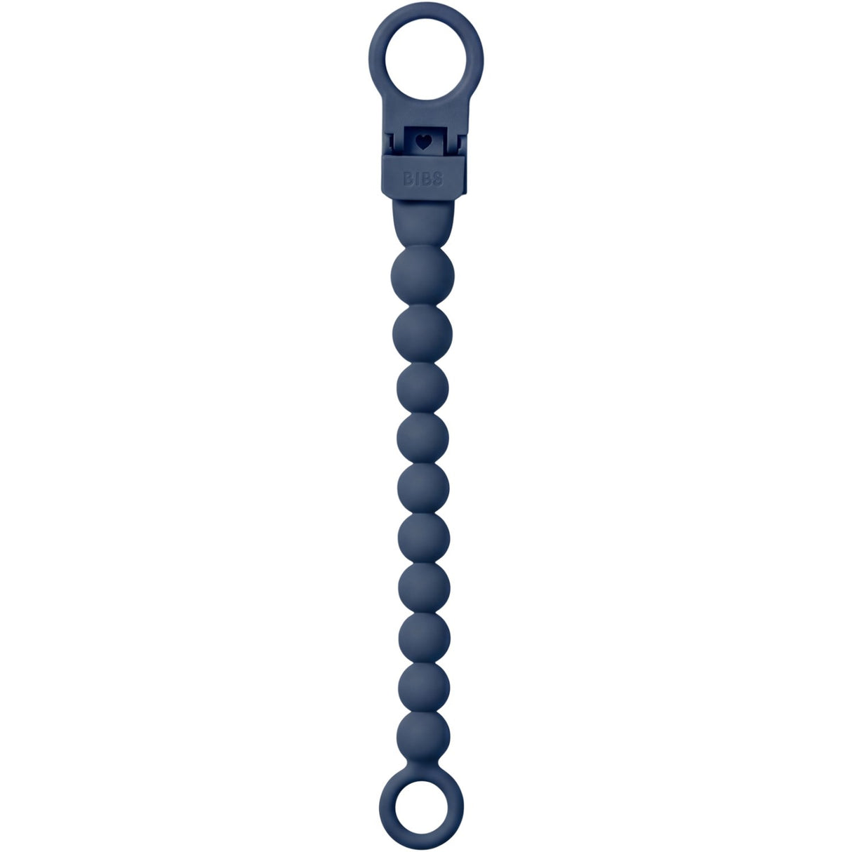 Bibs Steel Blue Sut Clip Beaded