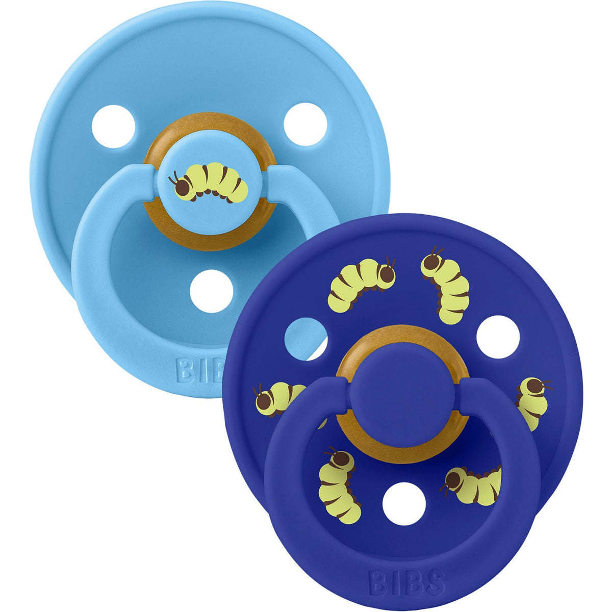 Bibs Breeze / Sonic Studio Colour Sut Caterpillar Mix 2 Pack Latex Round