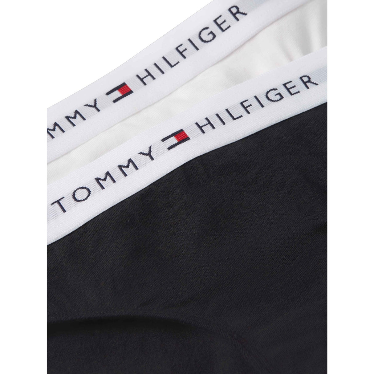 Tommy Hilfiger White / Black-Orange 2-Pak Bomuld Bikini