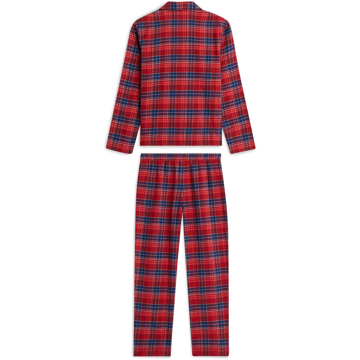 Tommy Hilfiger Check Global Stp Medium Red-Red Flannel Pj Sæt
