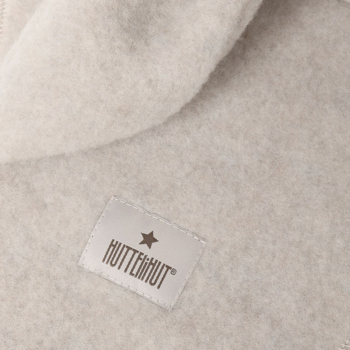 Huttelihut Camel Melange Elefanthue Ears Wool Fleece