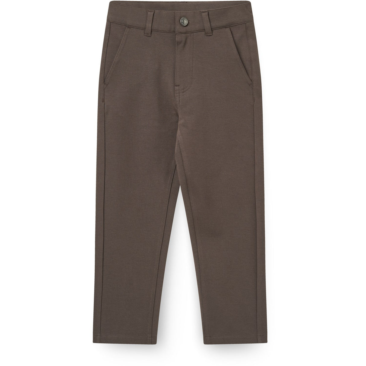 COPENHAGEN COLORS Dk. Brown Super Stretchy Chinos