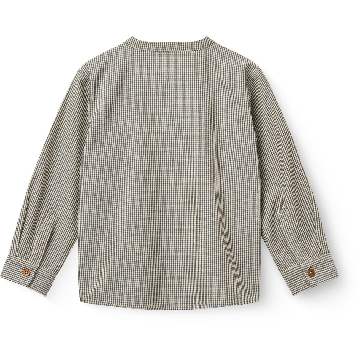 COPENHAGEN COLORS Endless Sky/ Brown Check Comb Check Skjorte M/ Placket