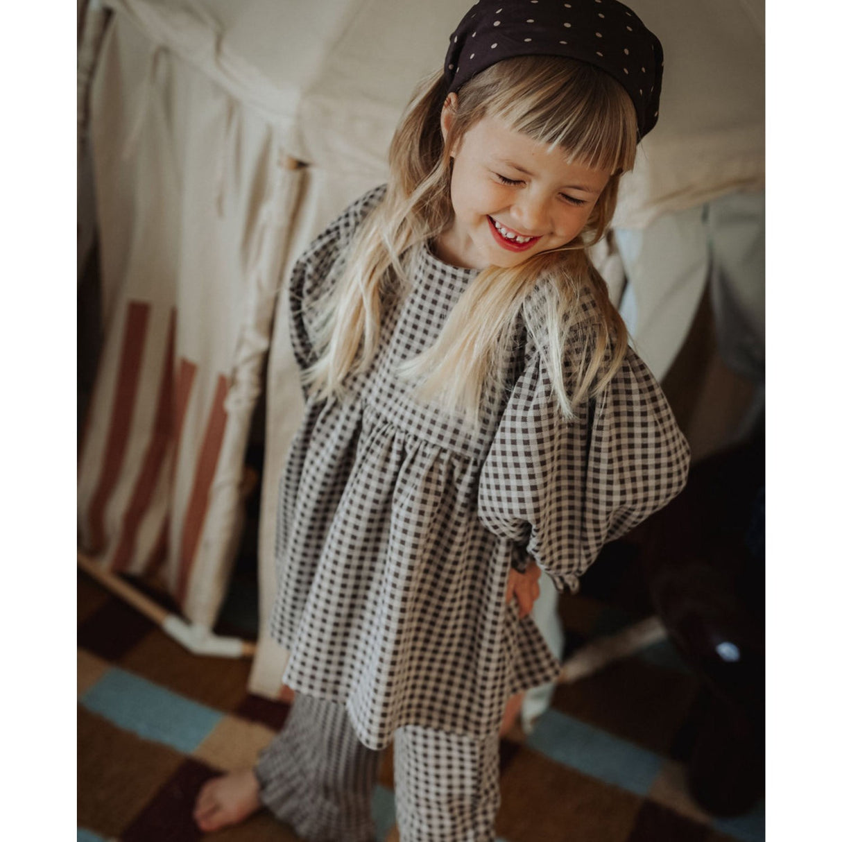 Fliink Sandshell / Coffee Bean Ella Bluse