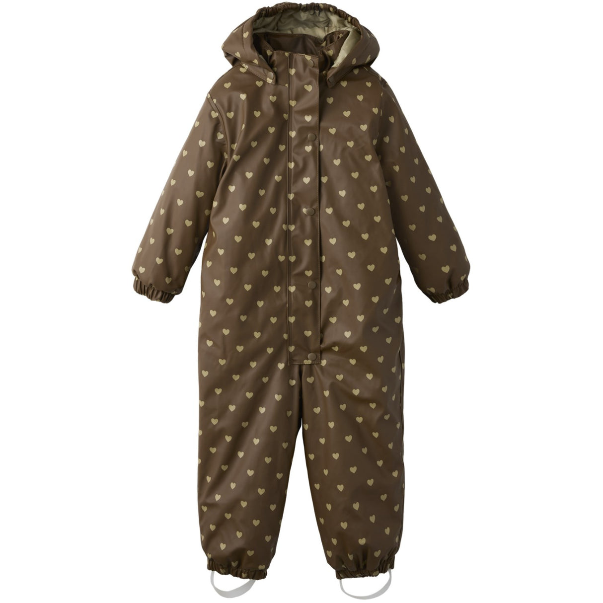 Lil'Atelier Dark Earth Hearts Nmfladry10 Pad Flyverdragt Aop Fo Lil
