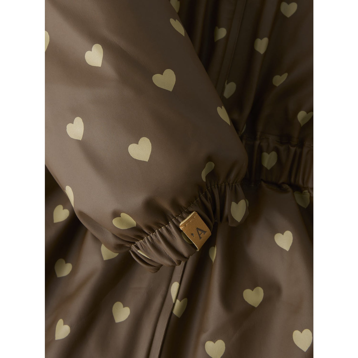 Lil'Atelier Dark Earth Hearts Nmfladry10 Pad Flyverdragt Aop Fo Lil