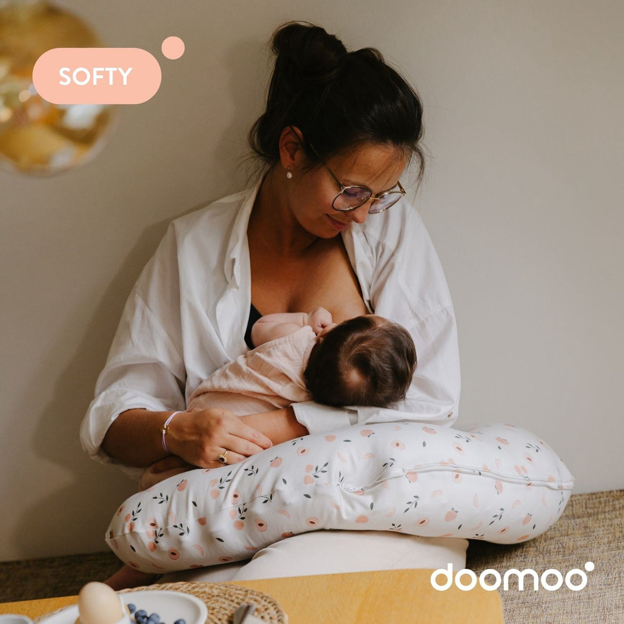 Doomoo Peach Nursing Pude