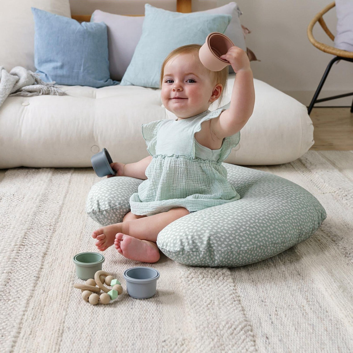 Doomoo Cloud Khaki Nursing Pude
