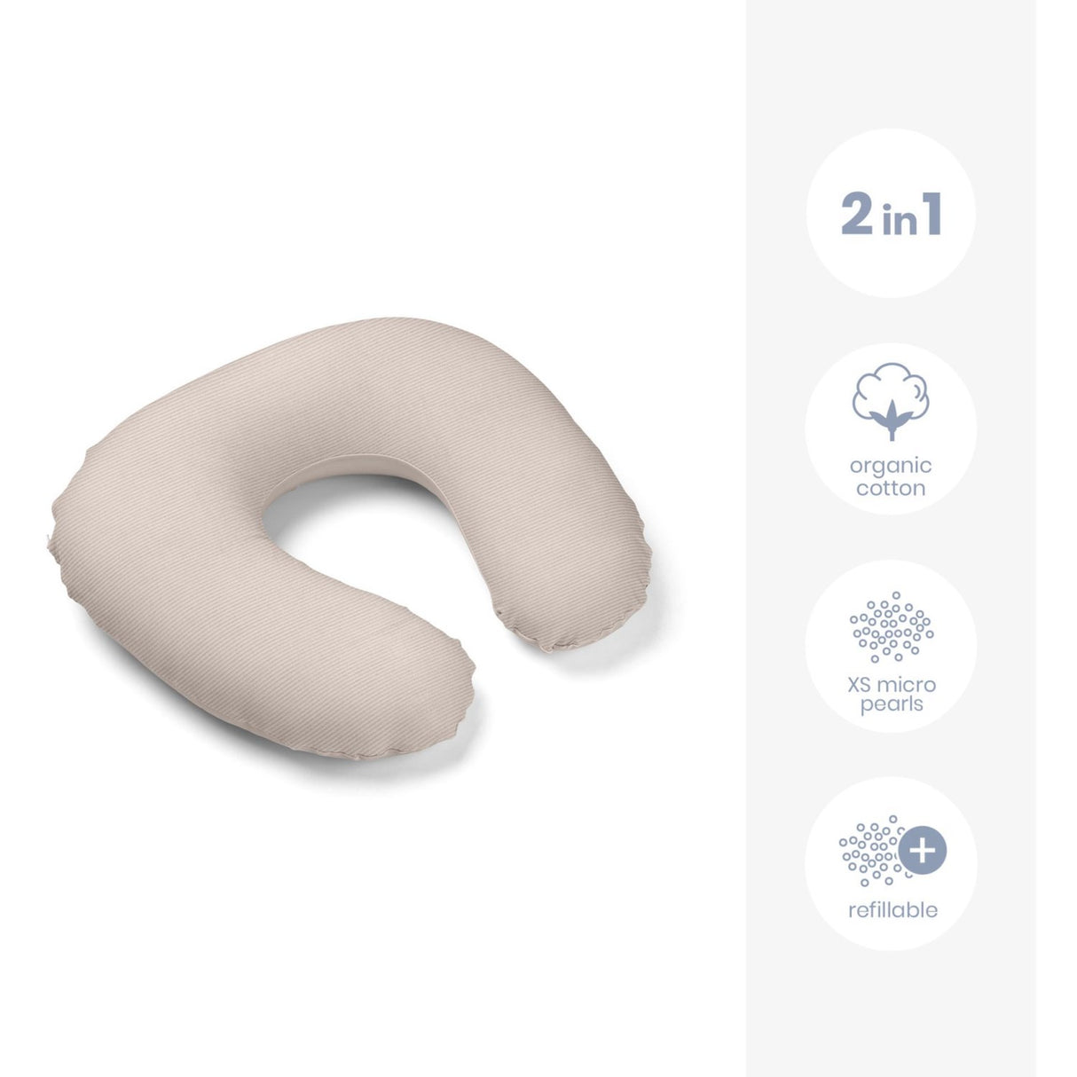 Doomoo Corduroy Sand Nursing Pude