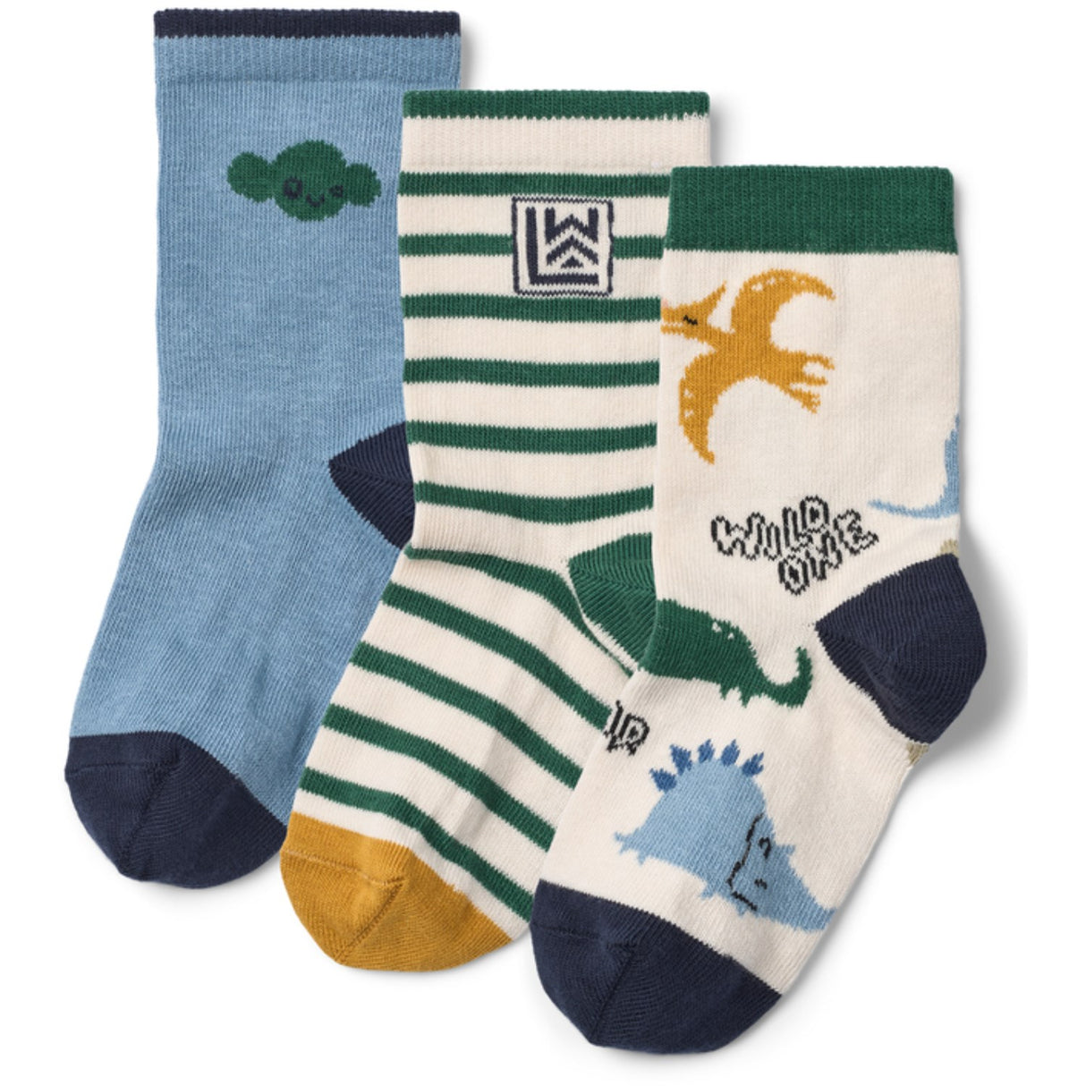 LIEWOOD Cool Kids Multi Mix Silas Strømper 3-Pak