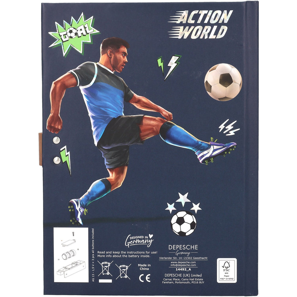 Dino World + Action & Fun Dagbog Med Kode & Lyd