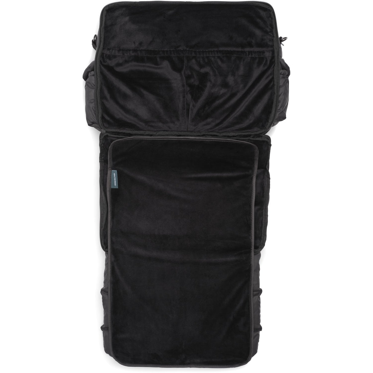 KongWalther Puffer Black Pusletaske